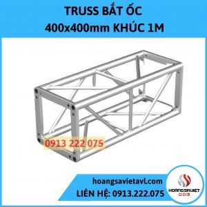 Khung Truss Nhôm 400X400mm Khúc 1M Khung Truss Nhôm 400X400mm Khúc 1M