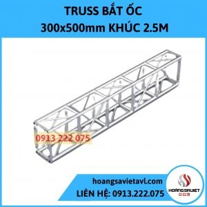 Khung Truss Nhôm 300X500mm Khúc 2.5M Khung Truss Nhôm 300X500mm Khúc 2.5M