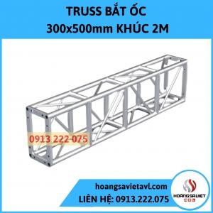Khung Truss Nhôm 300X500mm Khúc 2M Khung Truss Nhôm 300X500mm Khúc 2M