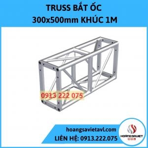 Khung Truss Nhôm 300X500mm Khúc 1M Khung Truss Nhôm 300X500mm Khúc 1M