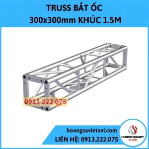 Khung Truss Nhôm 300X300mm Khúc 1.5M