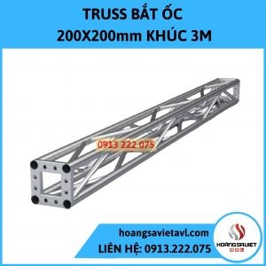 Khung Truss Nhôm 200X200mm Khúc 3M