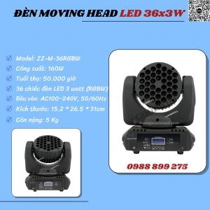 Đèn Moving Head Led 36X3W Đèn Moving Head Led 36X3W