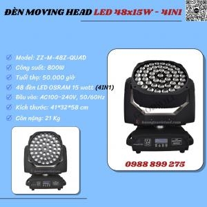 Đèn Moving Head Led 48X15W - 4In1