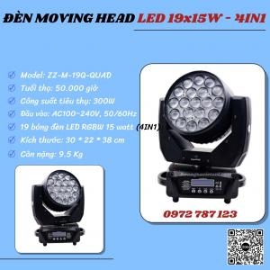 Đèn Moving Head Led 19X15W Đèn Moving Head Led 19X15W