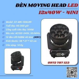 Đèn Sân Khấu Moving Head Led 12X40W Đèn Sân Khấu Moving Head Led 12X40W