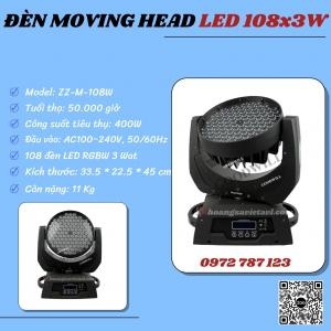 Đèn Sân Khấu Moving Head Led 108X3W Đèn Sân Khấu Moving Head Led 108X3W