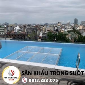 Lắp Đặt Sân Khấu Kính Cường Lực Tại Khách Sạn Anatole - Hà Nội Lắp Đặt Sân Khấu Kính Cường Lực Tại Khách Sạn Anatole - Hà Nội