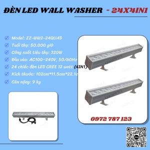 Đèn Sân Khấu Led Wall Washer 24X4In1 Đèn Sân Khấu Led Wall Washer 24X4In1