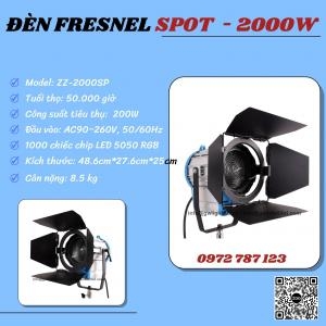Đèn Sân Khấu Fresnel Spot 2000W Đèn Sân Khấu Fresnel Spot 2000W