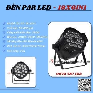 Par Led Stage Light 18X6In1 Par Led Stage Light 18X6In1