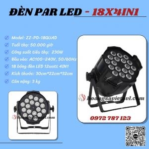 Par Led Stage Light 18X4In1 Par Led Stage Light 18X4In1