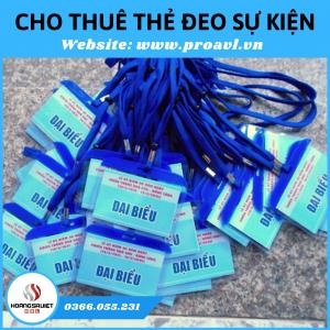 Cho Thuê Thẻ Đeo Ban Tổ Chức Sự Kiện Tại Hà Nội