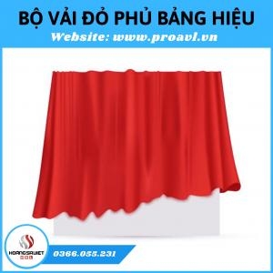 Cho Thuê Vải Đỏ Che Bảng Hiệu Khai Trương Tại Hà Nội