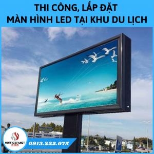 Installing an Outdoor Led Screen at a Tourist Area Installing an Outdoor Led Screen at a Tourist Area