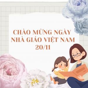 Mẫu Thiệp Chúc Mừng Ngày Nhà Giáo Việt Nam 20/11 Mẫu Thiệp Chúc Mừng Ngày Nhà Giáo Việt Nam 20/11
