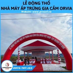 Lễ Động Thổ Nhà Máy Ấp Trứng Gia Cầm Của Orvia Việt Nam - Chi Nhánh Tây Ninh Lễ Động Thổ Nhà Máy Ấp Trứng Gia Cầm Của Orvia Việt Nam - Chi Nhánh Tây Ninh