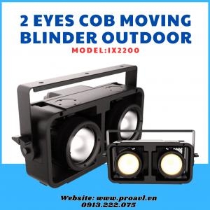 Đèn Sân Khấu 2 Eyes Cob Moving Blinder Outdoor Đèn Sân Khấu 2 Eyes Cob Moving Blinder Outdoor