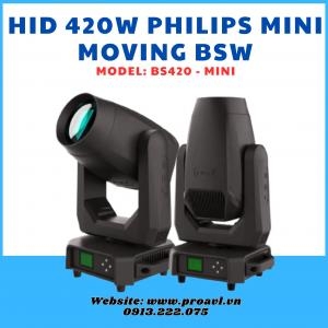 Đèn Sân Khấu Hid 420W Philips Mini Moving Bsw