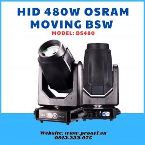 Đèn Sân Khấu Hid 480W Osram Moving Bsw With Cmy