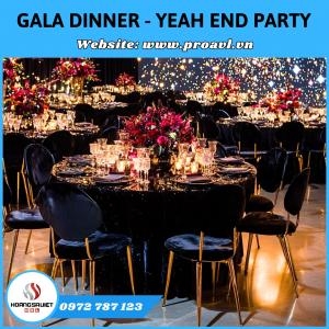 Sự Khác Nhau Giữa Gala Dinner Và Year End Party