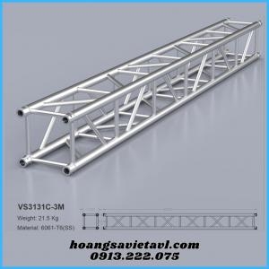 Bán Khung Truss Nhôm Connector 310X310mm Khúc 3.0M Bán Khung Truss Nhôm Connector 310X310mm Khúc 3.0M