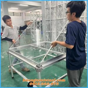 Tempered Glass & Transparent Mica Stage Tempered Glass & Transparent Mica Stage