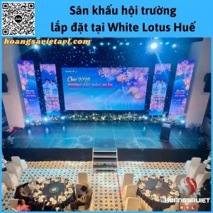 Construction and Installation of Cheap Hall Stage in Hanoi