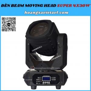 Đèn Beam Moving Head Super 4X30W Đèn Beam Moving Head Super 4X30W