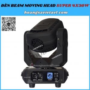 Đèn Beam Moving Head Super 4X30W Đèn Beam Moving Head Super 4X30W
