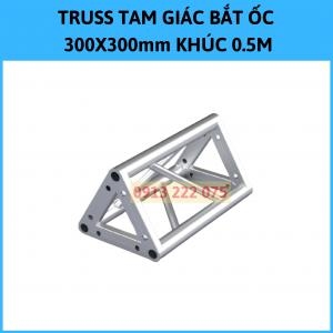 Truss Tam Giác 300X300mm Khúc 0.5M