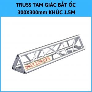 Truss Triangle 300X300mm Section 1.5M Truss Triangle 300X300mm Section 1.5M