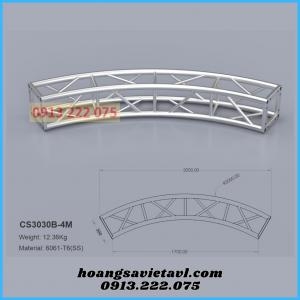 300X300mm Curved Aluminum Truss Frame 2M 300X300mm Curved Aluminum Truss Frame 2M