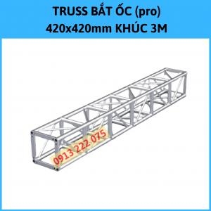 Aluminum Truss Frame 420X420mm Pro Section 3M