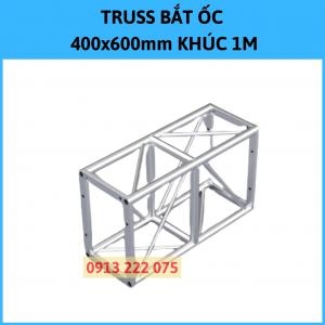 Khung Truss Nhôm 400X600mm Khúc 1M