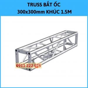 Khung Truss Nhôm 300X300mm Khúc 1.5M