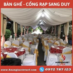 Đơn Vị Cho Thuê Bàn Ghế Sự Kiện, Đám Cưới Tại Yên Bái