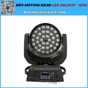 Đèn Moving Head Led 36X18W - 6In1 Đèn Moving Head Led 36X18W - 6In1
