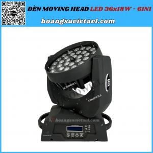 Đèn Moving Head Led 36X18W - 6In1 Đèn Moving Head Led 36X18W - 6In1
