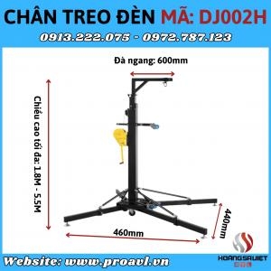 Chân Treo Đèn Sân Khấu DJ002H Chân Treo Đèn Sân Khấu DJ002H