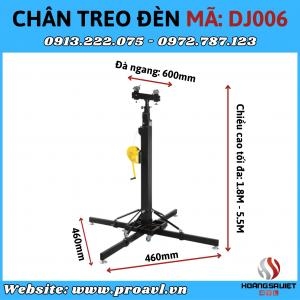 Kích thước chân đèn sân khấu DJ006