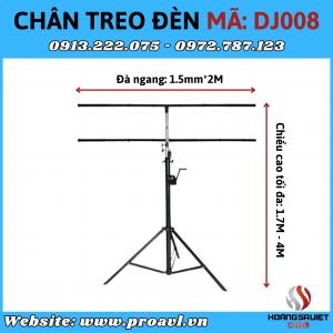 Chân đèn sân khấu DJ008 Chân đèn sân khấu DJ008