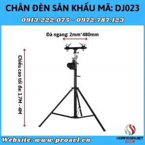 Chân treo đèn sân khấu mã DJ023 Chân treo đèn sân khấu mã DJ023