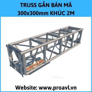 Aluminum Truss Frame 300x300mm 2M Section - V3030B4P Aluminum Truss Frame 300x300mm 2M Section - V3030B4P