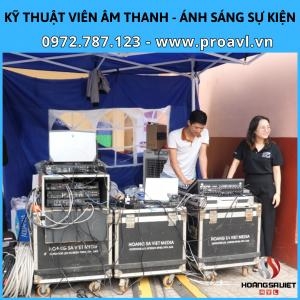 Cho Thuê Kỹ Thuật Viên Chỉnh Âm Thanh Ánh Sáng Sự Kiện Cho Thuê Kỹ Thuật Viên Chỉnh Âm Thanh Ánh Sáng Sự Kiện