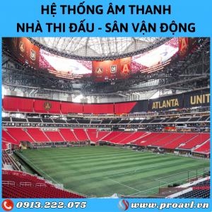 Professional Arena and Stadium Sound Installation Professional Arena and Stadium Sound Installation