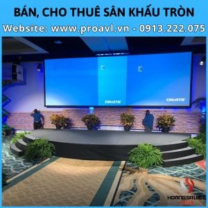 Bán, Cho Thuê Bục Sân Khấu Tròn Sự Kiện Lắp Ghép