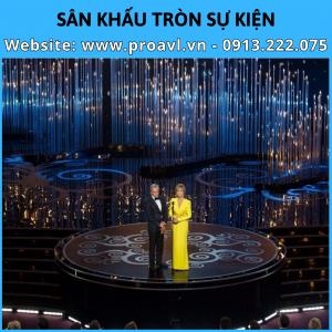 Sản Xuất Bục Sân Khấu Tròn Bán Nguyệt Theo Yêu Cầu