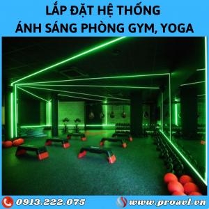 Thiết Kế Chiếu Sáng Phòng Gym, Phòng Yoga Thiết Kế Chiếu Sáng Phòng Gym, Phòng Yoga