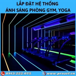 Thiết Kế Chiếu Sáng Phòng Gym, Phòng Yoga Thiết Kế Chiếu Sáng Phòng Gym, Phòng Yoga
